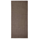 Vidaxl Sisalmat zum Kratzen nach 66x150 cm braun