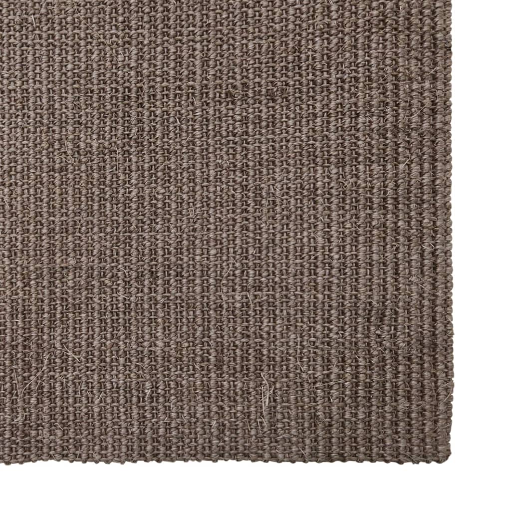 Vidaxl Sisalmat zum Kratzen nach 80x200 cm braun
