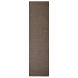 Vidaxl Sisalmat zum Kratzen nach 80x300 cm braun