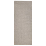 Vidaxl Sisalmat zum Kratzen nach 80 x 200 cm Sand -Colored