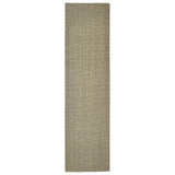 Vidaxl Sisalmat zum Kratzen nach 66x250 cm Taupe
