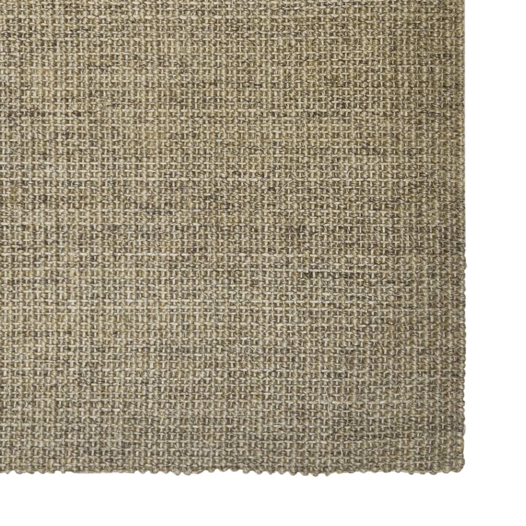 Vidaxl Sisalmat zum Kratzen nach 80x200 cm Taupe