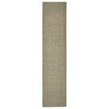 Vidaxl Sisalmat zum Kratzen nach 80x350 cm Taupe