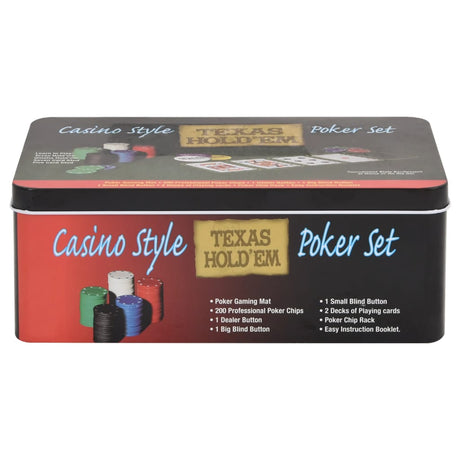 VidaXL 200-teiliges Pokerset 4 g