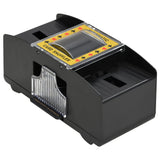 Vidaxl automatischer Kartenmischer schwarz 2 Decks