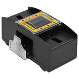 Vidaxl automatischer Kartenmischer schwarz 2 Decks
