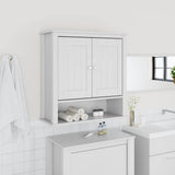 Vidaxl badkamerkast berg 69,5x27x71,5 cm massief grenenhout wit