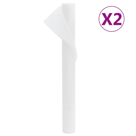 VidaXL Vliestuch für Pflanzen 2 Rollen 70 g m² 10x1,6 m