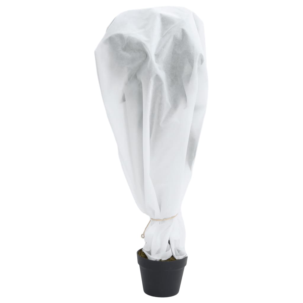 VidaXL Vliestuch für Pflanzen 2 Rollen 70 g m² 10x1,6 m