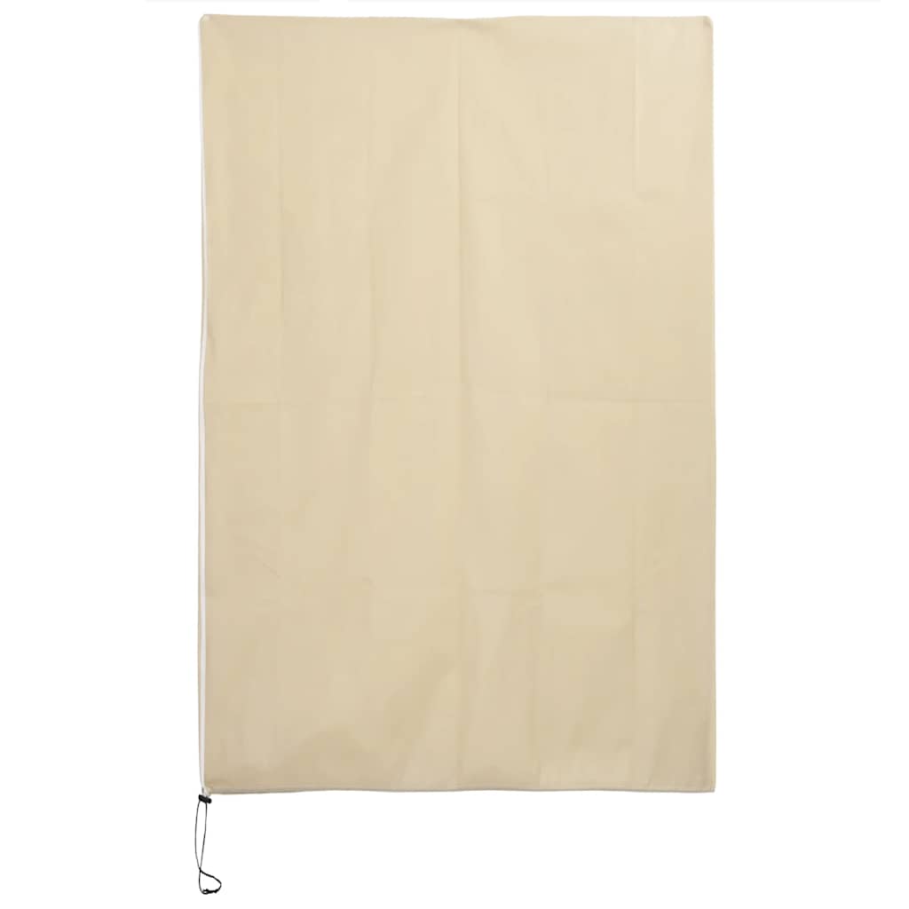VidaXL Pflanzenabdeckungen mit Reißverschluss 4 Stück 70 g m² 1,2x1,8 m