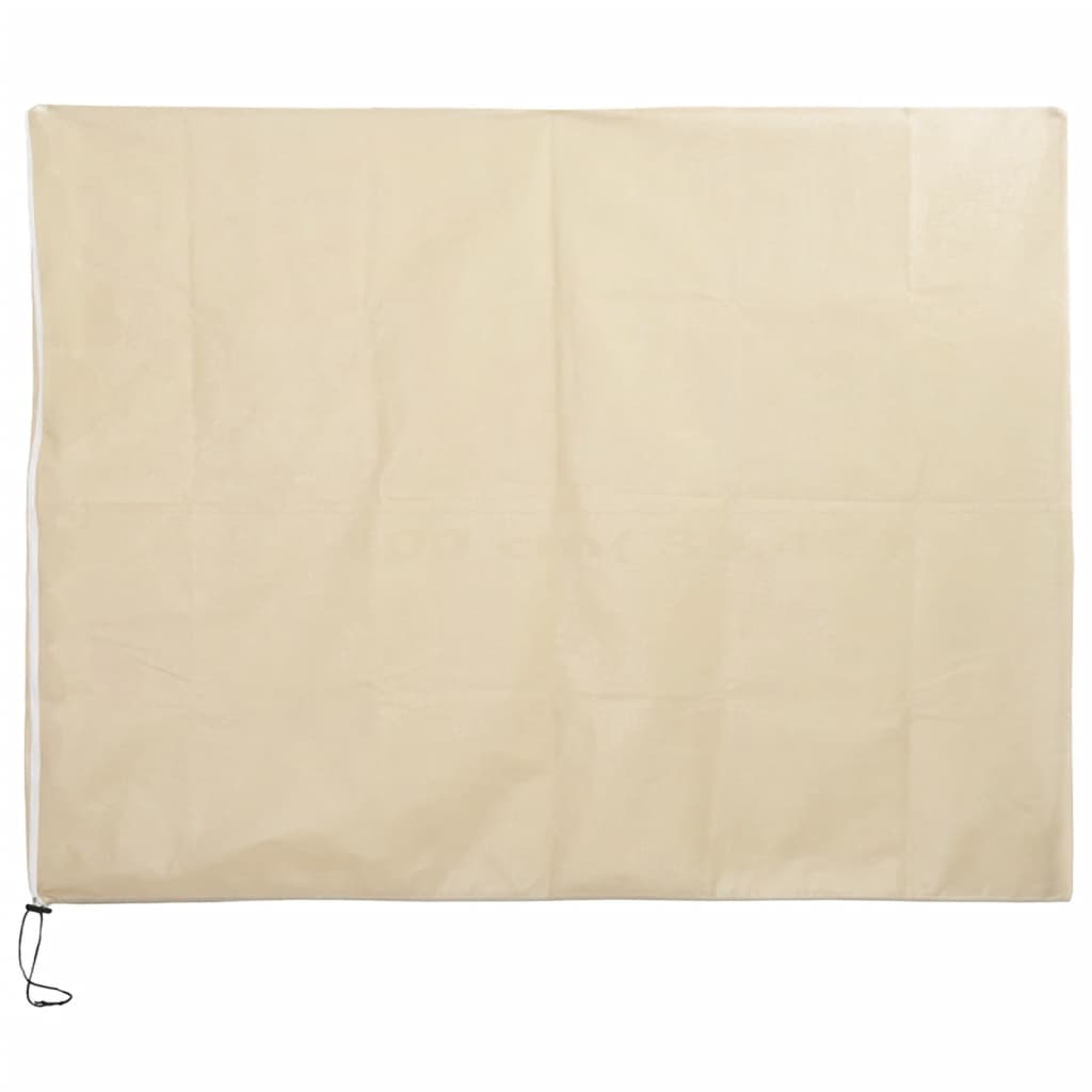 VidaXL Pflanzenabdeckungen mit Reißverschluss 2 Stk. 70 g m² 3,93 x 3 m