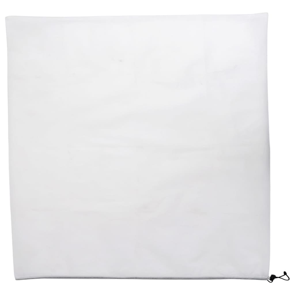 Vidaxxl Pflanzenabdeckungen mit Kordelzug 12 Stück 70 g m² 0,8x0,8 m
