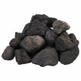 VidaXL Lavasteine 25 kg 5-8 cm schwarz