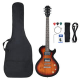 Vidaxl Gitarre für Einsteiger elektrisch mit Tasche 4 4 ​​39 schwarz