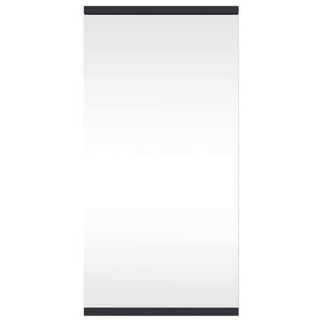 Vidaxl badkamerkast met spiegel 30x24x60 cm grijs