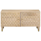 Vidaxl salontafel 80x50x40 cm massief mangohout