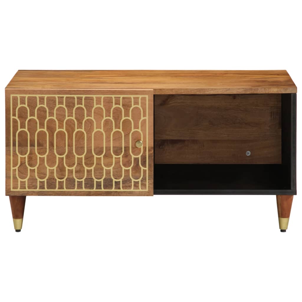 Vidaxl salontafel 80x50x40 cm massief mangohout