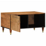 Vidaxl salontafel 80x50x40 cm massief mangohout