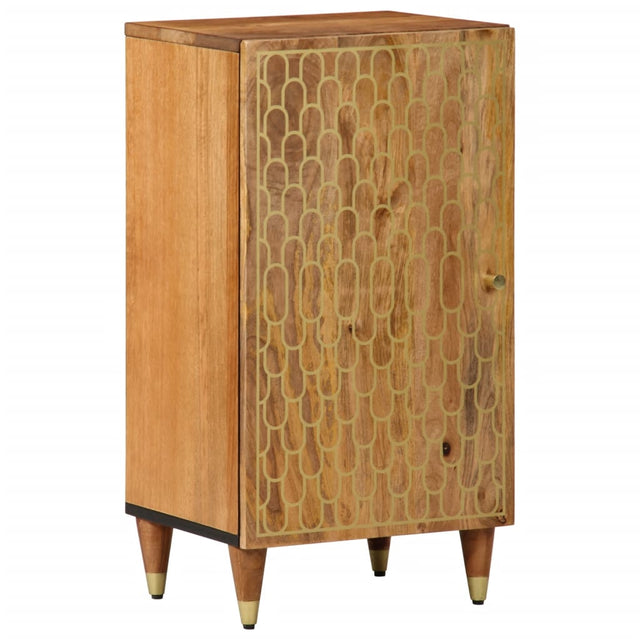 Vidaxl bijzetkast 40x33x75 cm massief mangohout