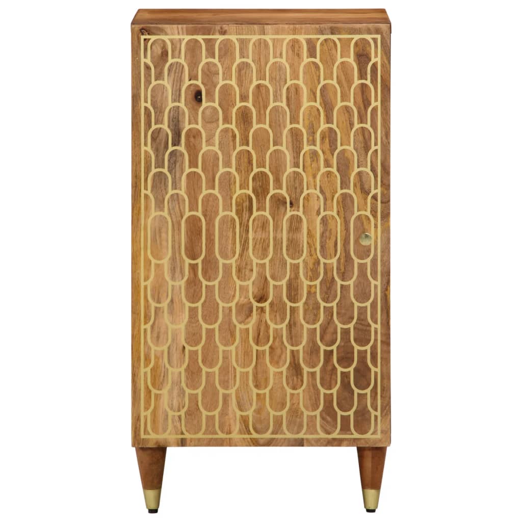 Vidaxl bijzetkast 40x33x75 cm massief mangohout