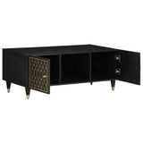 Vidaxl salontafel 100x54x40 cm massief mangohout