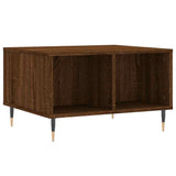 Vidaxl salontafel 60x50x36,5 cm bewerkt hout bruin eikenkleur