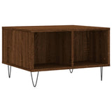 Vidaxl salontafel 60x50x36,5 cm bewerkt hout bruin eikenkleur