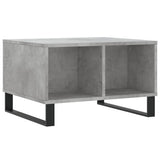 Vidaxl salontafel 60x50x36,5 cm bewerkt hout betongrijs