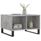 Vidaxl salontafel 60x50x36,5 cm bewerkt hout betongrijs