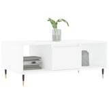 Vidaxl salontafel 90x50x36,5 cm bewerkt hout wit