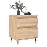 Vidaxl nachtkastjes 2 st 40x35x50 cm sonoma eikenkleurig