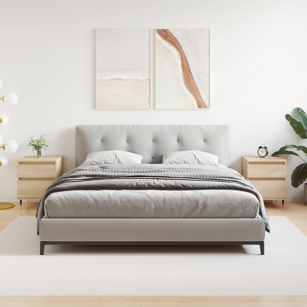 Vidaxl nachtkastjes 2 st 40x35x50 cm sonoma eikenkleurig