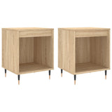 Vidaxl nachtkastjes 2 st 40x35x50 cm sonoma eikenkleurig