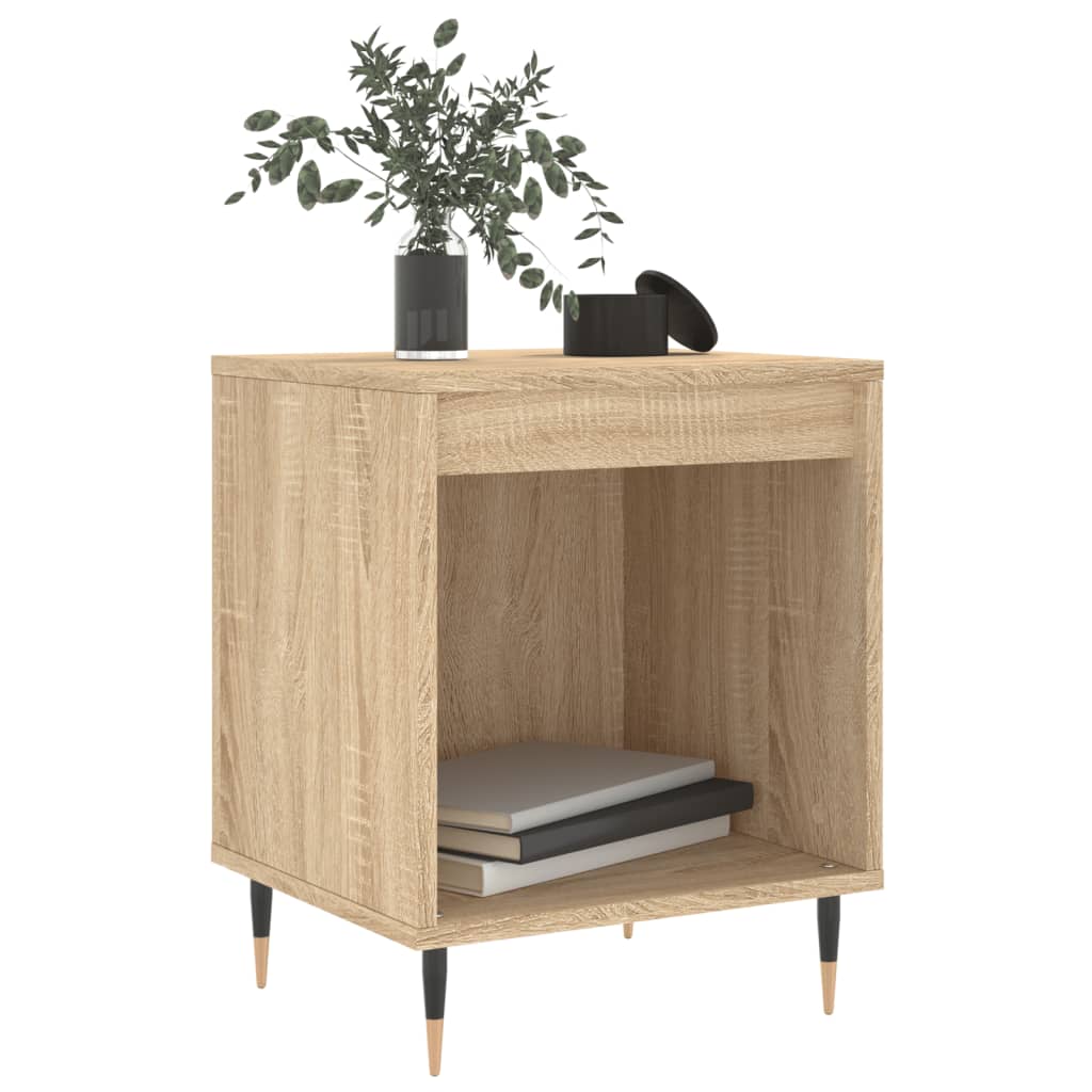 Vidaxl nachtkastjes 2 st 40x35x50 cm sonoma eikenkleurig