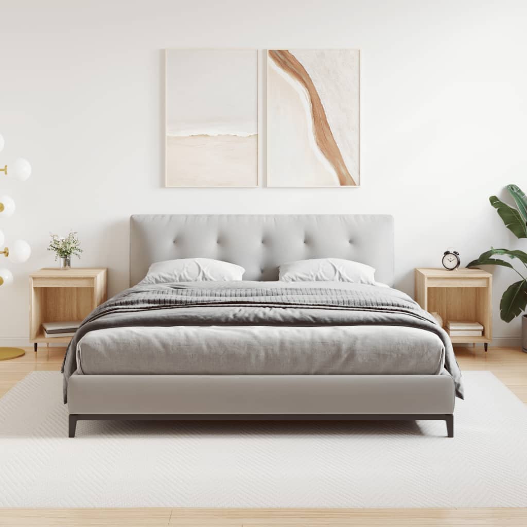 Vidaxl nachtkastjes 2 st 40x35x50 cm sonoma eikenkleurig