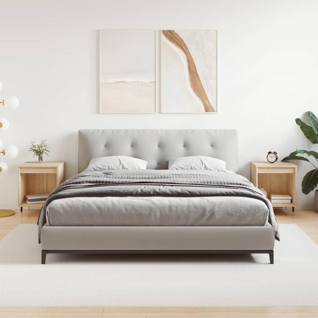 Vidaxl nachtkastjes 2 st 40x35x50 cm sonoma eikenkleurig