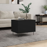 Vidaxl salontafel 60x44,5x45 cm bewerkt hout zwart
