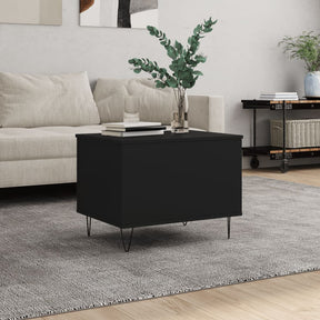 Vidaxl salontafel 60x44,5x45 cm bewerkt hout zwart