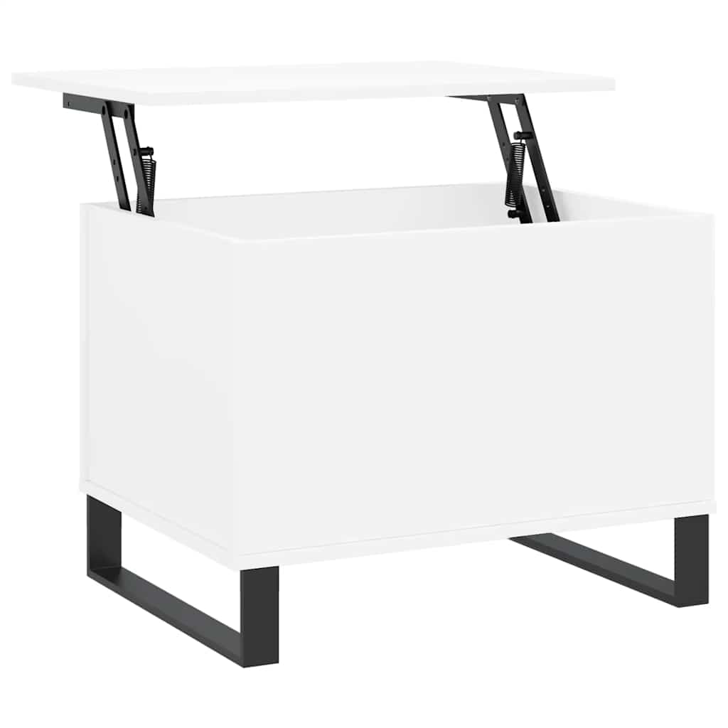 Vidaxl salontafel 60x44,5x45 cm bewerkt hout wit