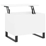Vidaxl salontafel 60x44,5x45 cm bewerkt hout wit