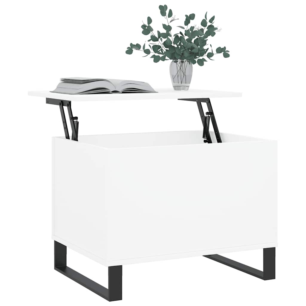 Vidaxl salontafel 60x44,5x45 cm bewerkt hout wit