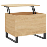 Vidaxl salontafel 60x44,5x45 cm bewerkt hout sonoma eikenkleurig