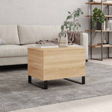 Vidaxl salontafel 60x44,5x45 cm bewerkt hout sonoma eikenkleurig