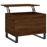 Vidaxl salontafel 60x44,5x45 cm bewerkt hout bruin eikenkleur