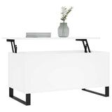 Vidaxl salontafel 90x44,5x45 cm bewerkt hout wit