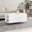 Vidaxl salontafel 102x44,5x50 cm bewerkt hout wit