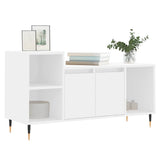 Vidaxl tv-meubel 100x35x55 cm bewerkt hout wit
