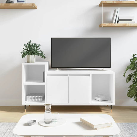 Vidaxl tv-meubel 100x35x55 cm bewerkt hout wit