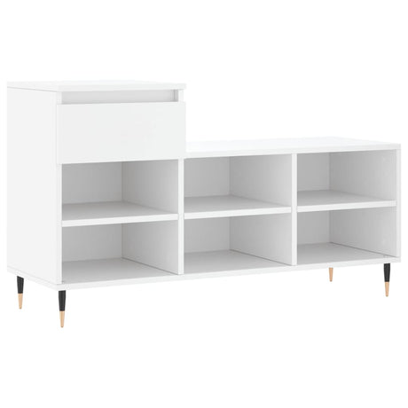 Vidaxx Schuhschrank 102x36x60 cm Holzwerkstoff weiß