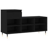Vidaxx Schuhschrank 102x36x60 cm lackiertes Holz schwarz